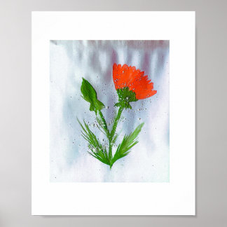Arte feita a mão flor