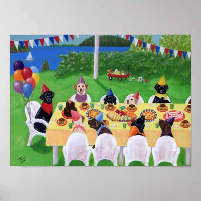 Arte Fiesta de Labrador (Frente)