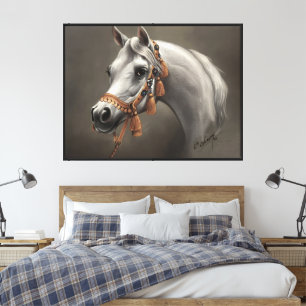 Arte fino de caballo árabe