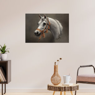 Arte fino de caballo árabe