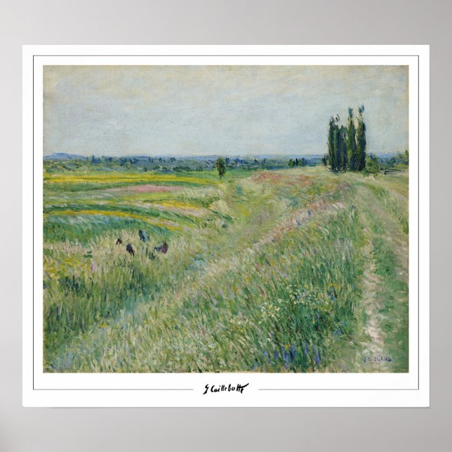 Arte fino de Gustave Caillebotte #91 (Frente)