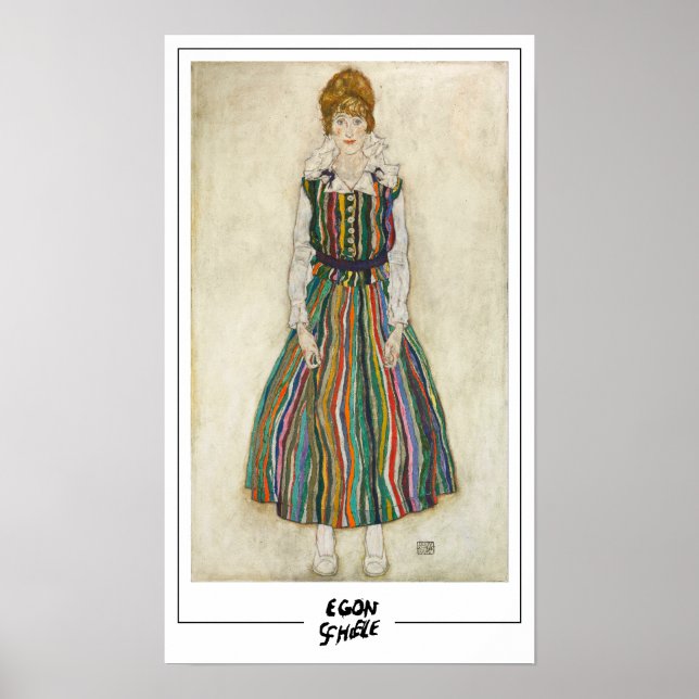 Arte fino Egon Schiele #201-2 (Frente)