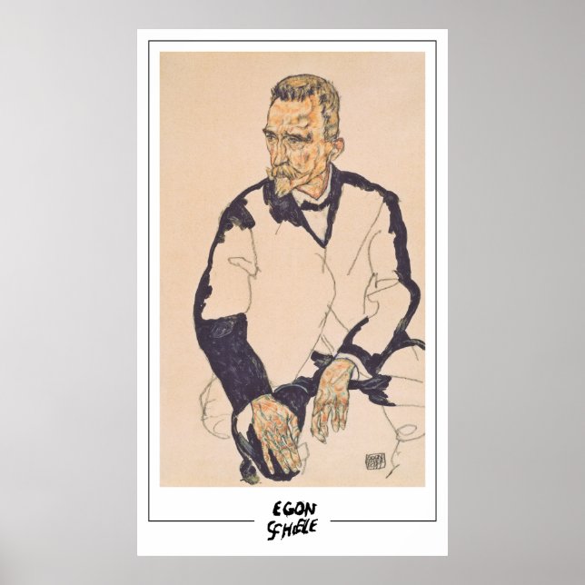 Arte fino Egon Schiele #243-2 (Frente)