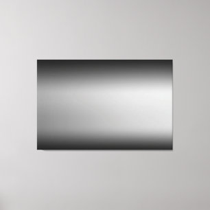 Arte fino en lienzo envuelto horizonte en blanco y