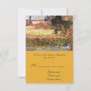 Arte fino vintage Jardín Florido, RSVP boda