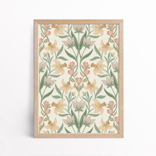 Arte floral botánico de artes y oficios de primave