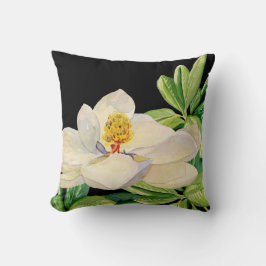 Arte floral de moda Magnolia Cojín decorativo deco