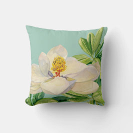 Arte floral de moda Magnolia Cojín decorativo deco