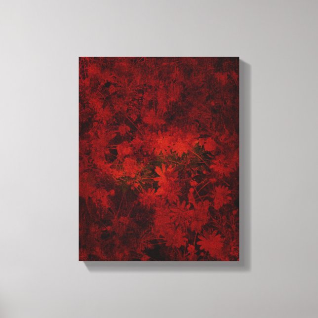 Arte floral / de patrón de flores moderno y genial (Anverso)