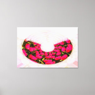Arte floral de tulipán