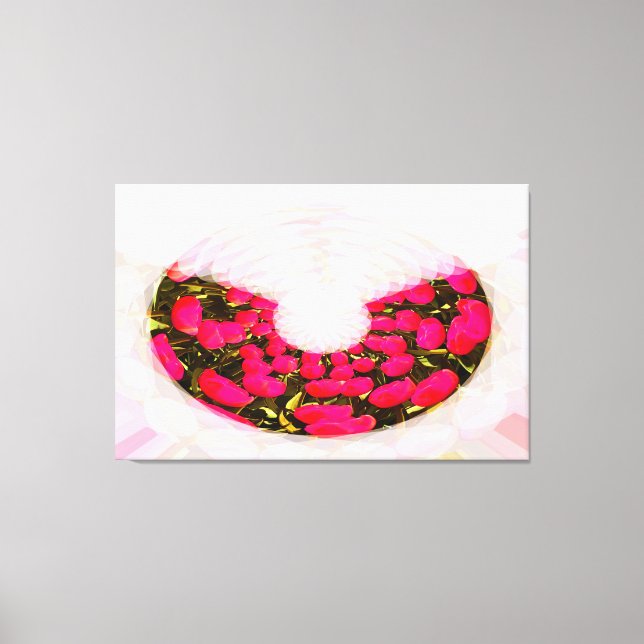 Arte floral de tulipán (Anverso)