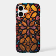 Arte Floral de Vidrio Emplomado Art Nouveau Elegan