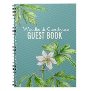 Arte floral del arbolado y cuaderno del libro de
