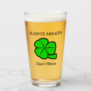 Arte Floral del Día de San Patricio Trébol Verde