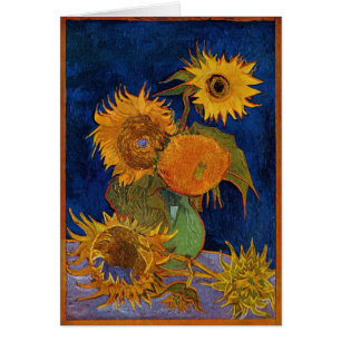 Arte floral GalleryHD de los girasoles de Van Gogh