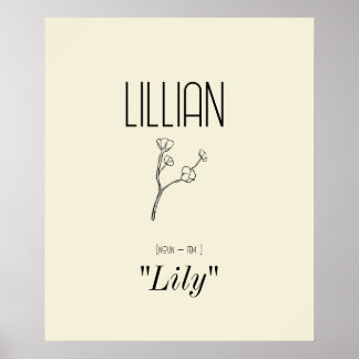 Arte floral Minimalista personalizado