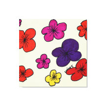 Arte floral para pared