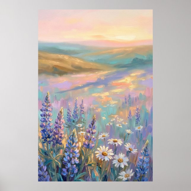 Arte Floral Pastel Irisado (Frente)