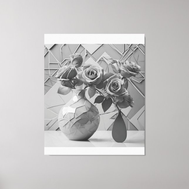 Arte floral Rosa (Anverso)