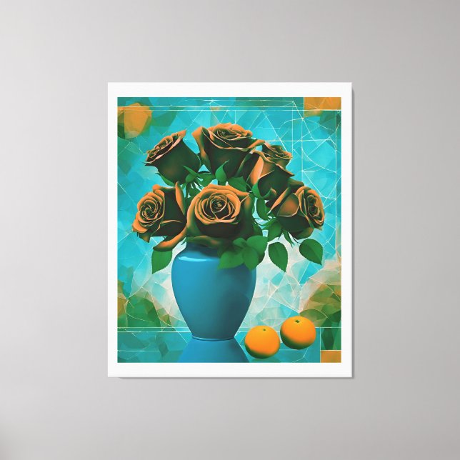 Arte floral Rosa (Anverso)