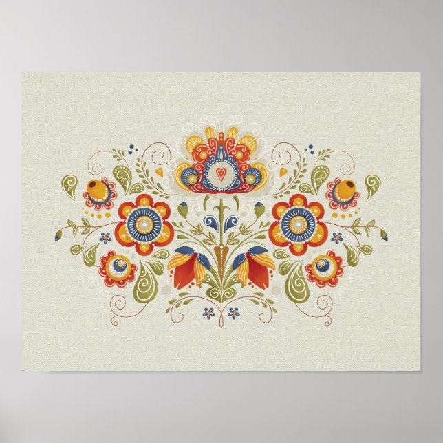 Arte florístico tradicional eslavo (Frente)