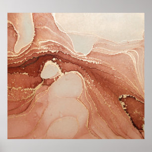 Arte Fluido de Lujo: Fusión De Marble-Ink