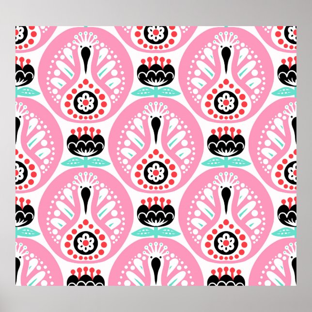 Arte folclórico escandinavo: nórdico sin foco. (Frente)