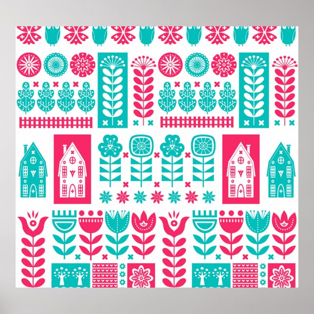 Arte folclórico escandinavo: Viejo sin soldadura (Frente)