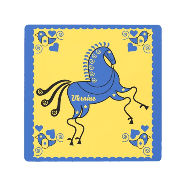 Arte folclórico eslavo tradicional de Ucrania (Anverso)