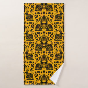 Arte folclórico nórdico escandinavo conejo
