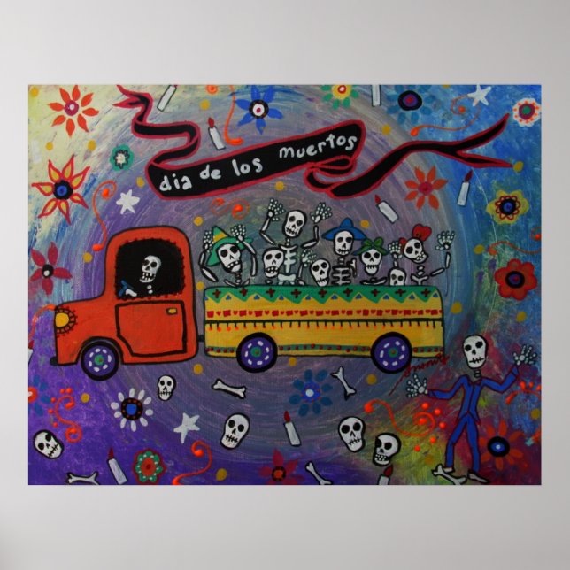 ARTE FOLÓGICO MEXICANO FIESTA PINTURA (Frente)