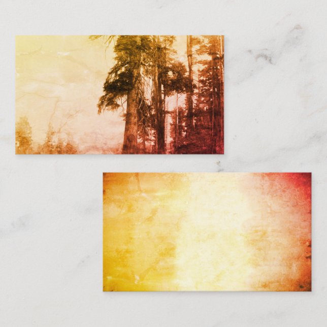 arte fotográfico de la plantilla de la tarjeta de  (Anverso / Reverso)