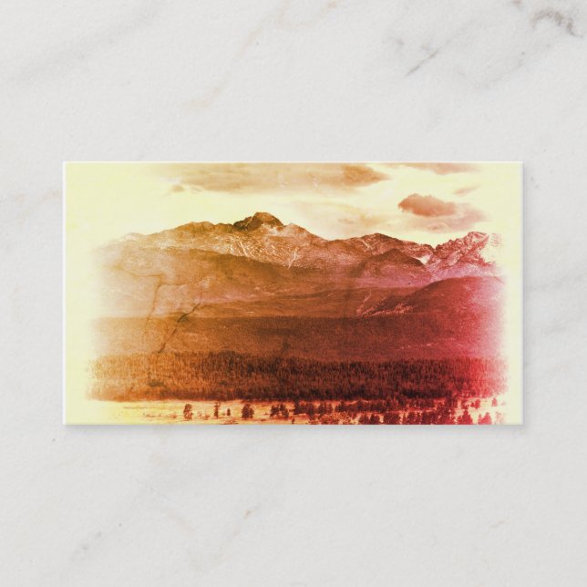 arte fotográfico de la plantilla de la tarjeta de  (Anverso)