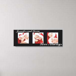 Arte fotográfico personalizado de tríptico con amo