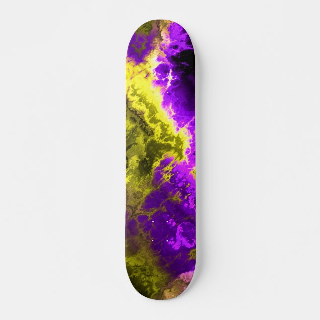 Arte Fractal 1-4 Skateboard (Anverso )