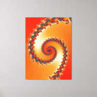 Arte Fractal 26 Lienzo envuelto
