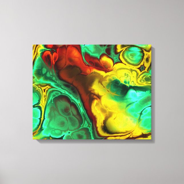 Arte Fractal 2-1 Lienzo envuelto (Anverso)