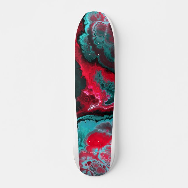 Arte Fractal 3-16B Skateboard (Anverso )