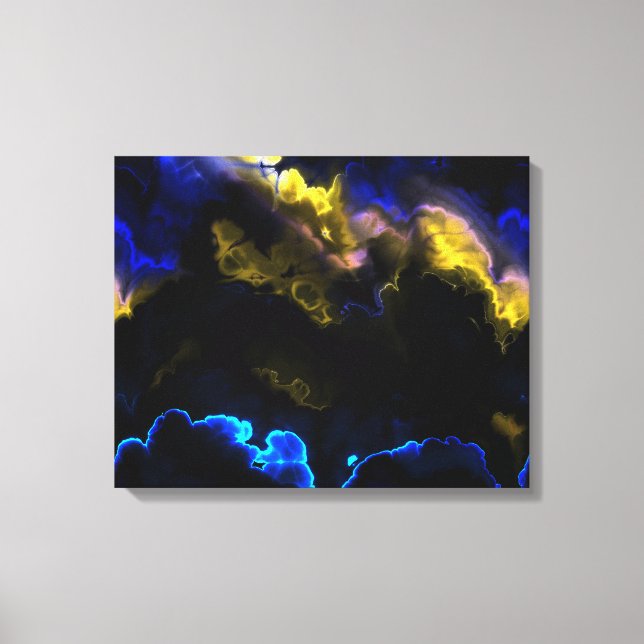 Arte Fractal 3-1 Lienzo envuelto (Anverso)