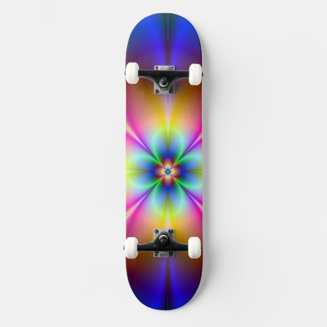 Arte Fractal 8 Patineta (Anverso)