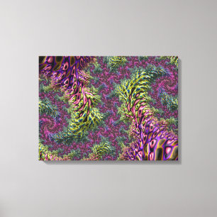 Arte fractal abstracto digital trippy funky groovy