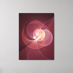 Arte fractal abstracto elegante moderno vino rojo