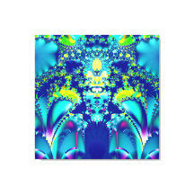 Arte fractal colorido