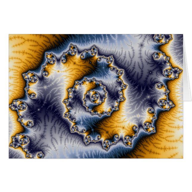Arte fractal de cadena (Anverso (Horizontal))