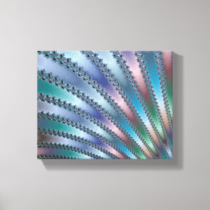 Arte fractal de dedos