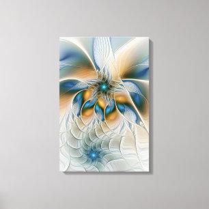 Arte fractal de fantasía abstracta y elevada con a