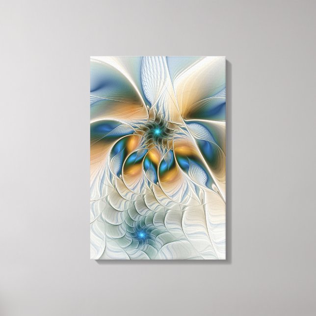 Arte fractal de fantasía abstracta y elevada con a (Anverso)
