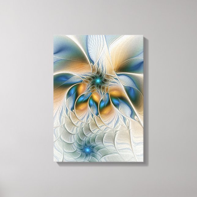 Arte fractal de fantasía abstracta y elevada con a (Anverso)