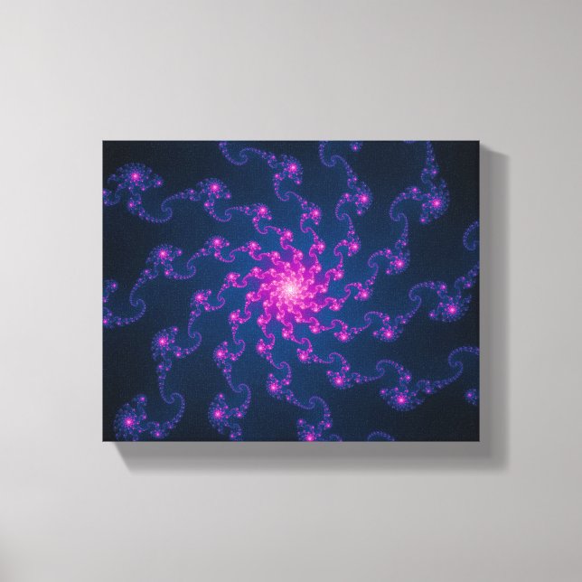 Arte fractal de flores de vida (Anverso)