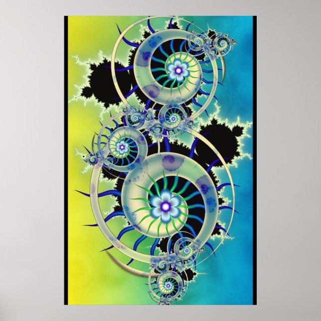 Arte fractal de Mandelbrot (Frente)